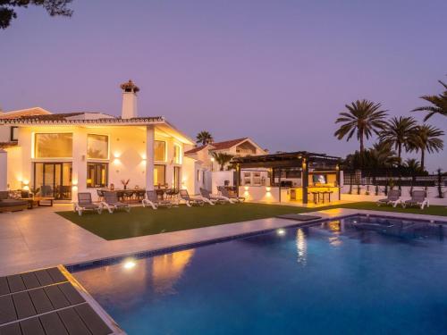 Villa in Las Chapas Playa with private heated pool