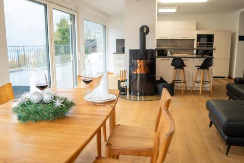  Penthouse Visp - mit großer Dachterasse und Panoramablick in Visp