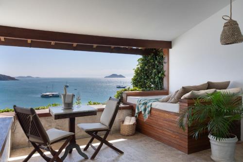 バルコニー/テラス, カサス ブランカス ブティック ホテル ＆ スパ (Casas Brancas Boutique Hotel & Spa) in ブジオス