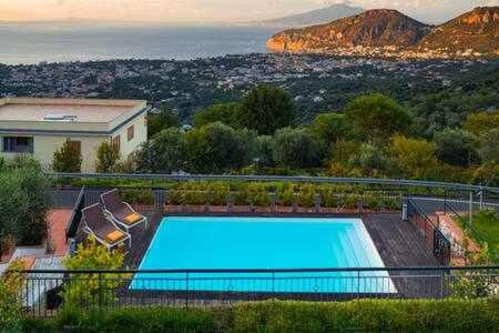 Villa Nanà Pool With Amazing Sea View