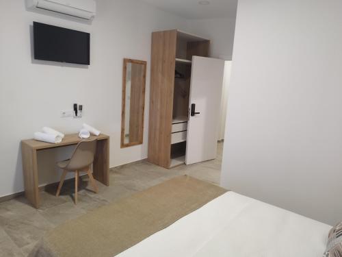 1 double bed
