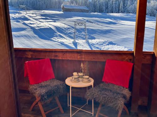 Ferienwohnung Bergblick am Rande der Wildnis