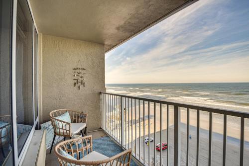 Top-Floor Beach Condo with 2 Oceanfront Balconies!