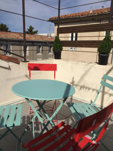 Rooftop appartement centre Arenes
