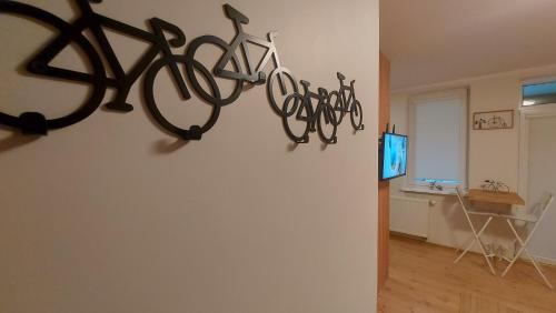 Apartament z rowerami