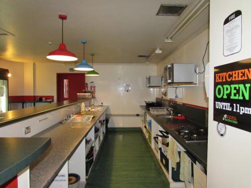 廚房, 羅托魯瓦市區背包客旅館 (Rotorua Downtown Backpackers) in 羅托魯瓦