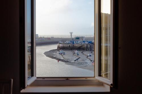 La Coquille - vue mer panoramique & port Tréport - Location saisonnière - Le Tréport