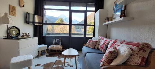 Vue exceptionnelle T2 Saint Lary soulan, 4 personnes