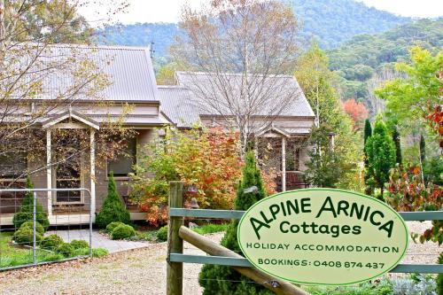 A szálláshely kívülről, Alpine Arnica Cottage 1 in Harrietville