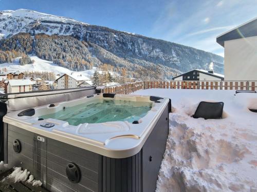 Spacious apartment - beautiful terrace with view, Leukerbad (zdjęcie 6)
