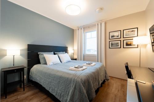 1 double bed