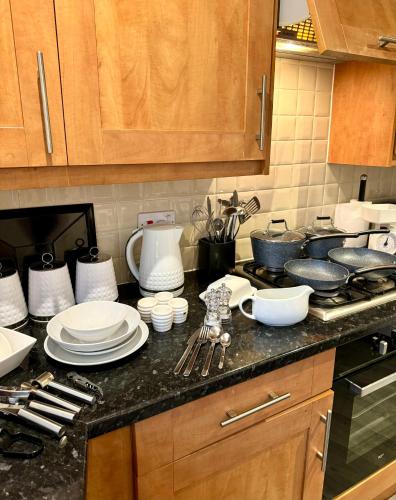 Tesis özellikleri, The Gorge Getaway - Deluxe 3-Bedroom Apartment in Cheddar