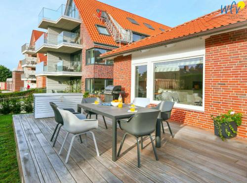 ระเบียง/ชานเรือน, Bungalow Hasela mit Workation in จูอิส์ท