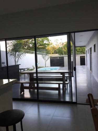 Balcony/terrace, Casa Nobre Santana -Descanso e Lazer -Caldas Novas in Caldas Novas