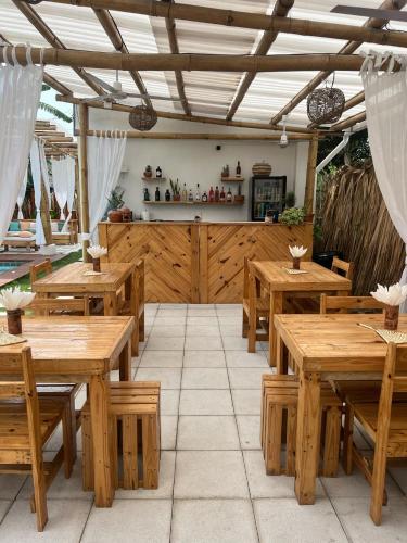 Restaurant, Wander Boutique Hotel in El Paredon Buena Vista