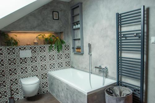 Bathroom, Pod Vojtechem - soukromy wellness apartman in Votice