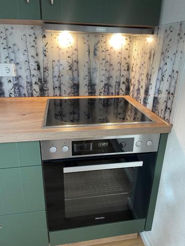 Kitchen, Ferienhaus Altes Fischerhaus in Ostseebad Binz