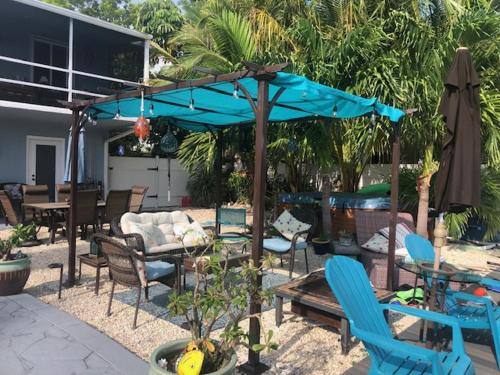 Parrot Eyes in Tavernier, USA
