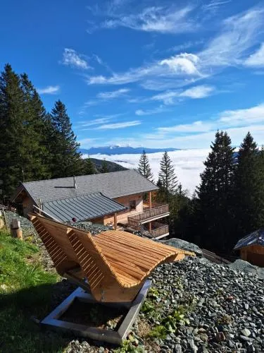 Sonnenblickhütte in Klippitztorl, Österreich