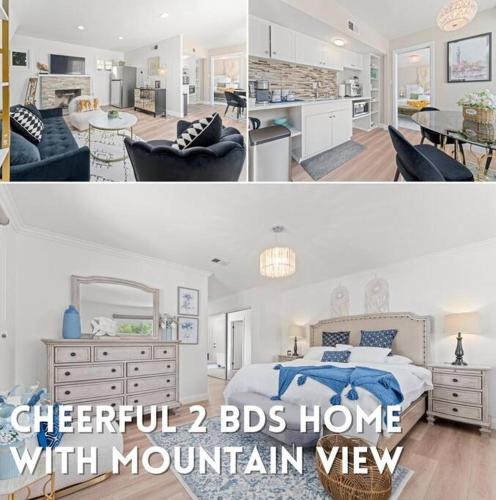 Cheerful 2-Bedroom Home in LA with Mountain View