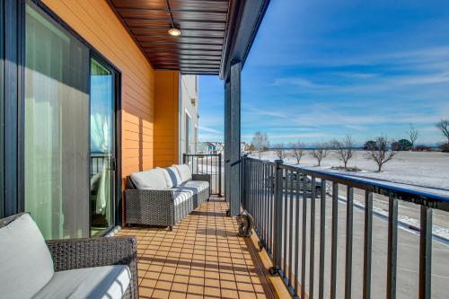 Modern South Pier Condo on Sheboygan River!