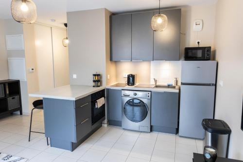 設施, Charmant studio en résidence avec parking (Charmant studio en residence avec parking) in 比西聖喬治