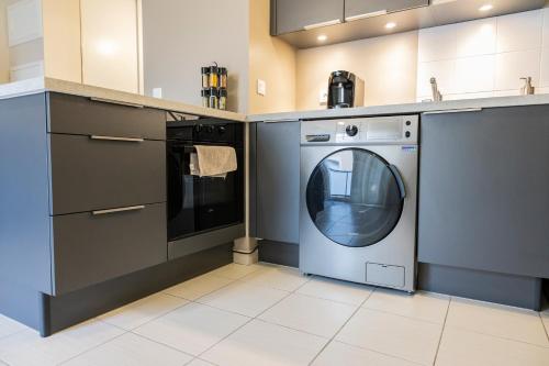 廚房, Charmant studio en résidence avec parking (Charmant studio en residence avec parking) in 比西聖喬治