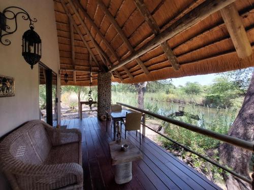 Balkons/terase, Mobola Island Lodge in Divundu