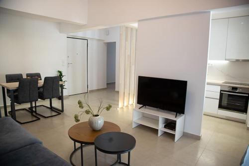Large Flat with Terrace, Ateny