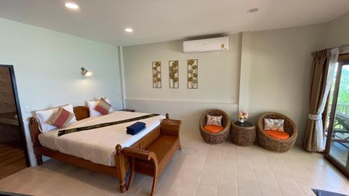 Paradise Pearl Bungalows Room Type - Queen Room with Sea View