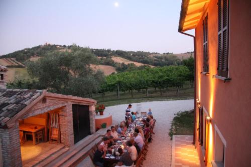 View, Country House Montesoffio in Barchi (Pesaro)