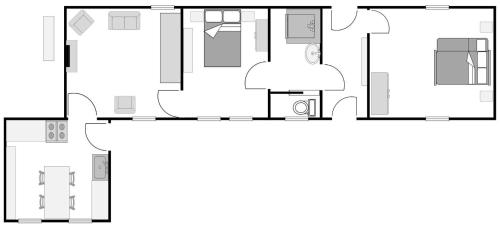 Stāva plāns, Garbutt Cottage in Langthwaite