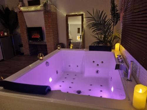 Levasion romantique loft jacuzzi et jardin privatif à 20 minutes de Paris et 10 minutes Stade de France Wifi Netflix