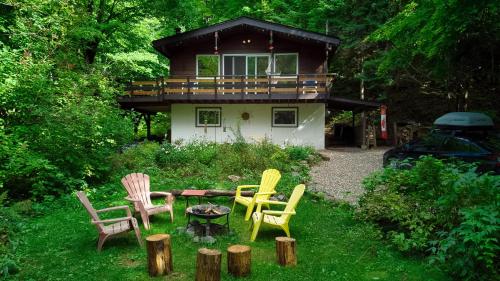 A környék, Chalet dans les arbres. 3 ch. /trees house 3bdr in Lac Sainte-Marie (QC)