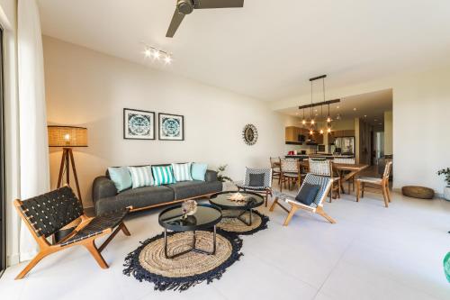 Apartment Beachfront Ocean Terraces Residence, Poste Lafayette-Apt-C1