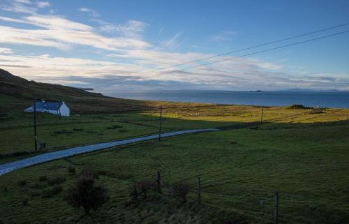 A szálláshely kívülről, 2 South Duntulm in Kilmuir