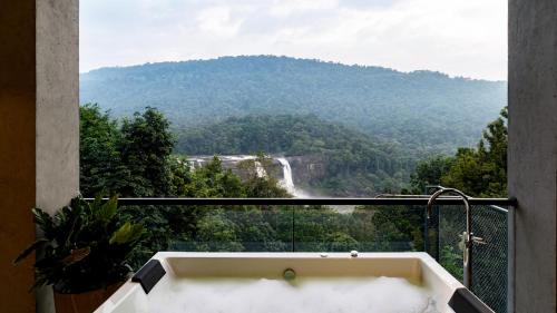 Flora Misty Falls Athirappilly