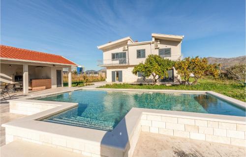 Gorgeous Home In Opuzen With Heated Swimming Pool