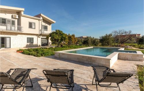 Gorgeous Home In Opuzen With Heated Swimming Pool