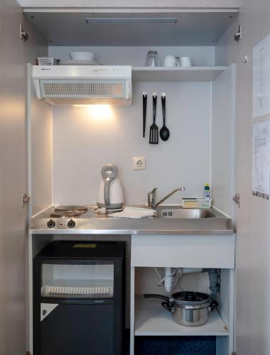 مطبخ, Stäffele City Appartements (Staffele City Appartements) in غرب شتوتغارت