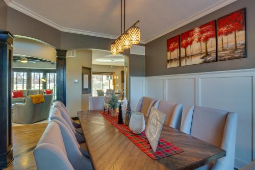 Luxe Missouri Getaway with Hot Tub and Fire Pit! in Oak Grove, USA