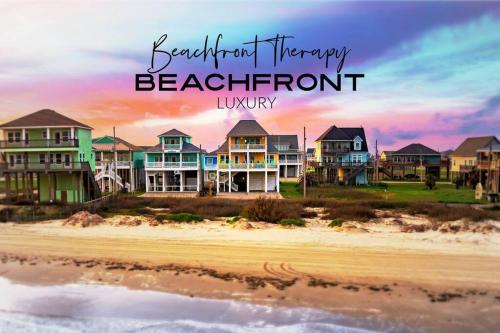 Beachfront*Spectacular View*4 BD*sleeps 14 in Bolivar Peninsula, USA