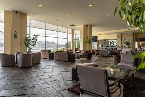 Előcsarnok, Hotel Jose Antonio Puno in Jayllihuaya