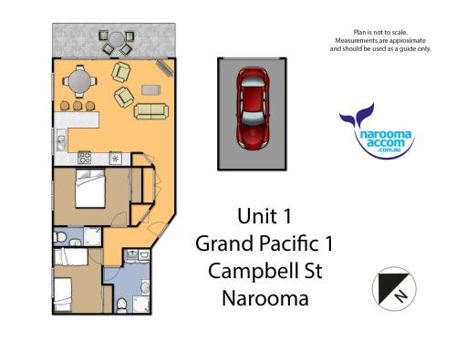 Grand Pacific 1 Unit 1 - Ground Floor