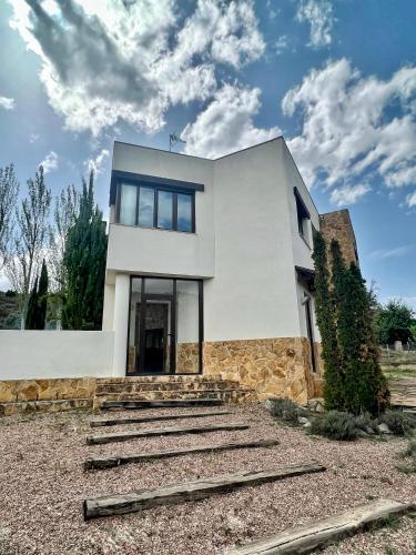 Viesnīcas āriene, Villa Mirador in Manzanera