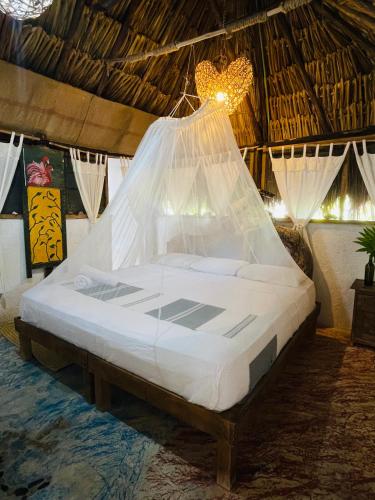 Casa Jade Ecobungalows Las coloradas in Yuluc, Mexico