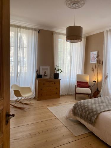 Les chambres de la Villa Oberlin chambre d'hôte Zellenberg