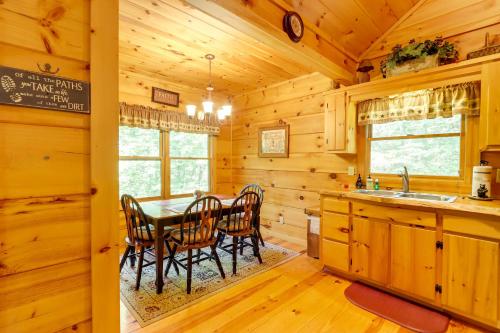 Forested McCaysville Cabin on Fightingtown Creek! in McCaysville, USA