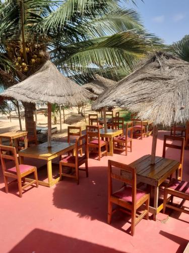 Smile Gambia Beach Bar in Brufut