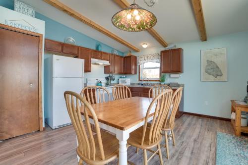 St Ignace Cottage with Deck and Beach on Lake Huron! in Evergreen Shores, USA